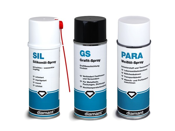 Schmierstoff-Sprays