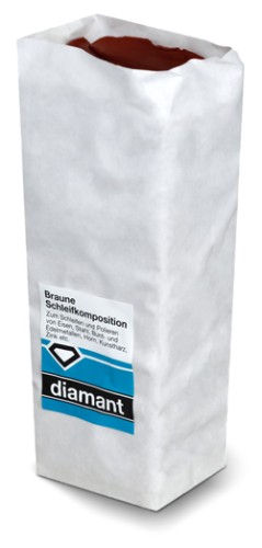 Braune Schleifkomposition